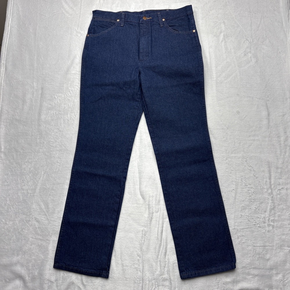 Wrangler 936PWD Cowboy Cut Slim Fit Jeans 34x32 NOS NWT Dark Indigo Vintage